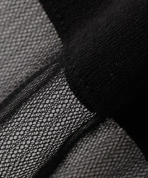 BIANCA / ビアンカ カットソー | 【＠BAILA掲載】【大人シアー】チュールコンビタートルカットソー | 詳細14