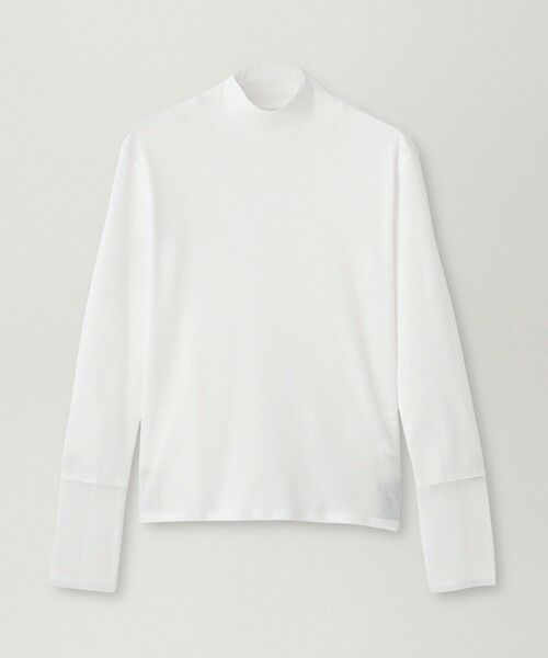 BIANCA / ビアンカ カットソー | 【＠BAILA掲載】【大人シアー】チュールコンビタートルカットソー | 詳細15