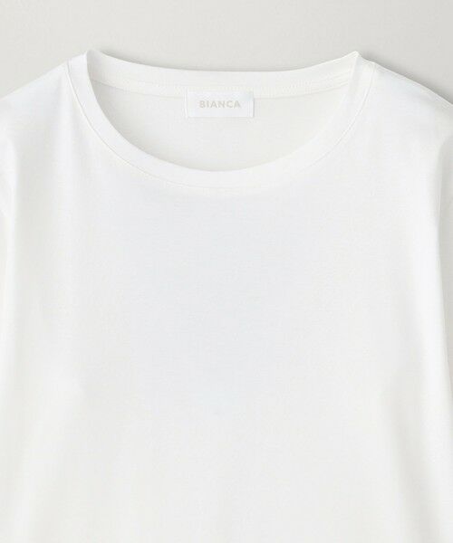 BIANCA / ビアンカ カットソー | 【デイリーユース】バックプリントロンT | 詳細4