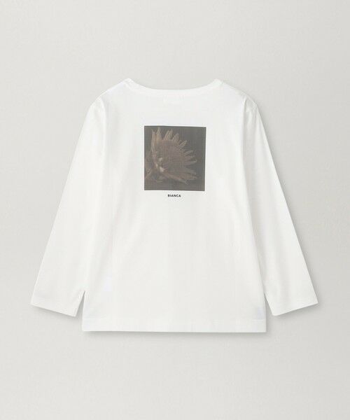 BIANCA / ビアンカ カットソー | 【デイリーユース】バックプリントロンT | 詳細2