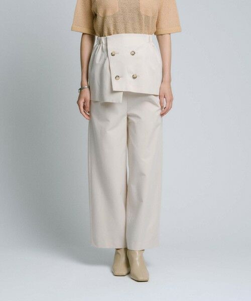 BIANCA / ビアンカ その他パンツ | 【BAILA12月号掲載】【大人の万能3WAY】ラップビスチェ付きパンツ | 詳細10