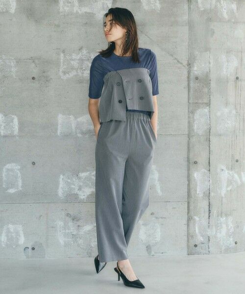 BIANCA / ビアンカ その他パンツ | 【BAILA12月号掲載】【大人の万能3WAY】ラップビスチェ付きパンツ | 詳細4