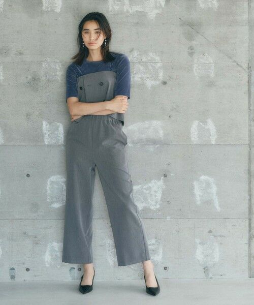 BIANCA / ビアンカ その他パンツ | 【BAILA12月号掲載】【大人の万能3WAY】ラップビスチェ付きパンツ | 詳細5