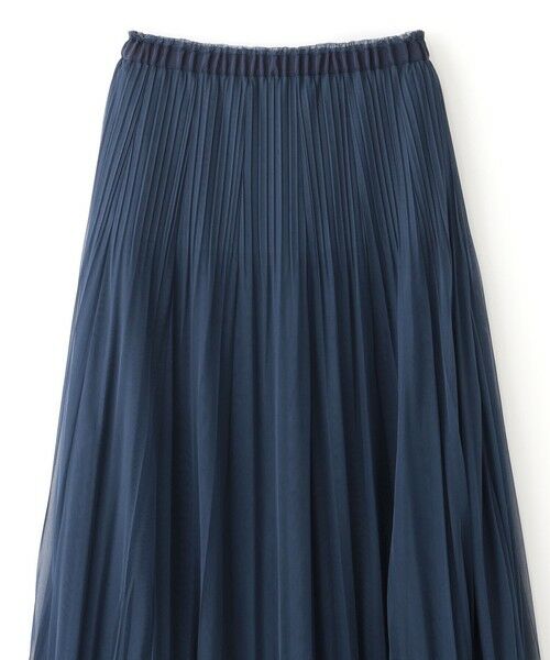 BIANCA / ビアンカ ロング・マキシ丈スカート | 【＠BAILA掲載】【大人の洗練シアー】エアリーチュールプリーツスカート | 詳細9