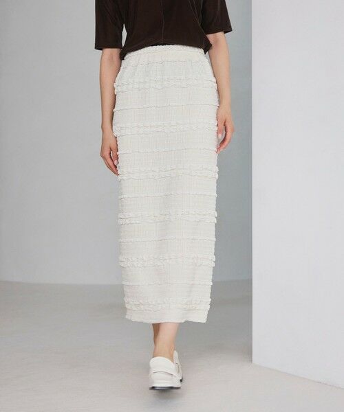 BIANCA / ビアンカ ロング・マキシ丈スカート | 【マルチシーン】リュクスジャカード タイトスカート | 詳細4