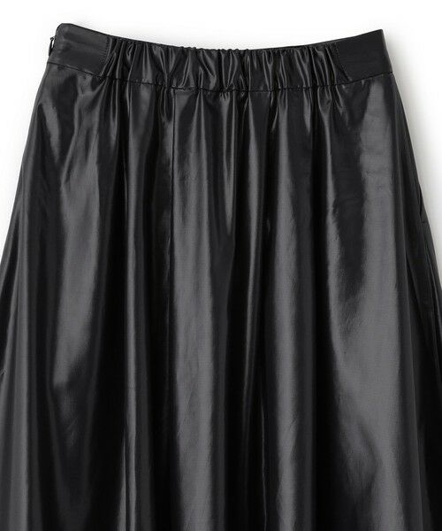 BIANCA / ビアンカ ロング・マキシ丈スカート | 【着回し抜群】レザーライク フレアスカート | 詳細11