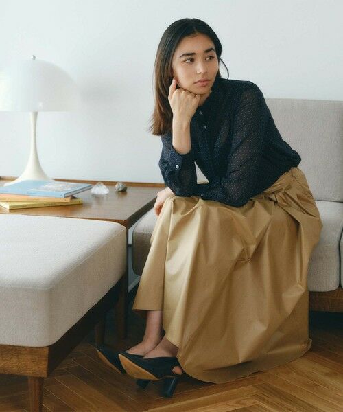 BIANCA / ビアンカ ロング・マキシ丈スカート | 【着回し抜群】レザーライク フレアスカート | 詳細4