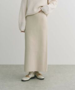 BIANCA / ビアンカ ロング・マキシ丈スカート | 【BAILA12月号掲載】【美シルエット】ミラノリブナロースカート