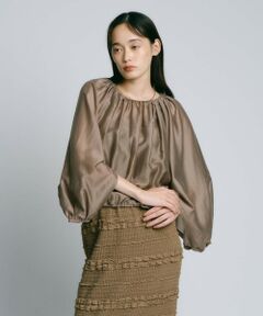 BIANCA / ビアンカ シャツ・ブラウス | 【着映えが叶う】ギャザー3WAYブラウス