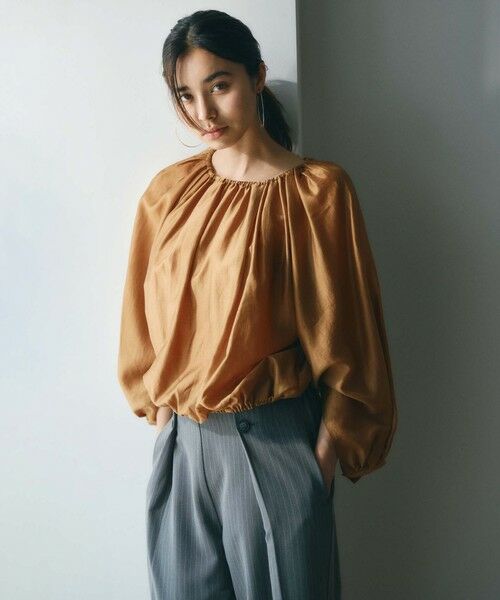 BIANCA / ビアンカ シャツ・ブラウス | 【着映えが叶う】ギャザー3WAYブラウス | 詳細2
