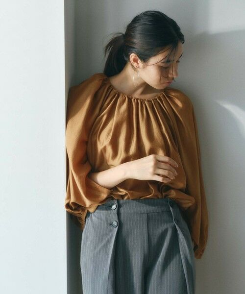 BIANCA / ビアンカ シャツ・ブラウス | 【着映えが叶う】ギャザー3WAYブラウス | 詳細3