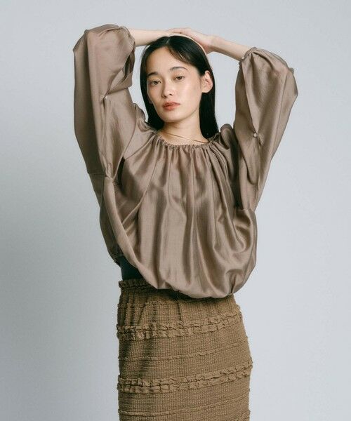 BIANCA / ビアンカ シャツ・ブラウス | 【着映えが叶う】ギャザー3WAYブラウス | 詳細7