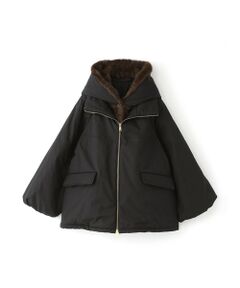 BIANCA / ビアンカ その他アウター | 【ファー取り外し2WAY】マットツイルフェイクファー