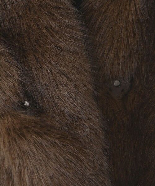 BIANCA / ビアンカ その他アウター | 【ファー取り外し2WAY】マットツイルフェイクファー | 詳細11