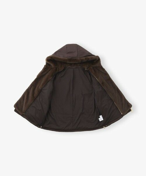 BIANCA / ビアンカ その他アウター | 【ファー取り外し2WAY】マットツイルフェイクファー | 詳細14