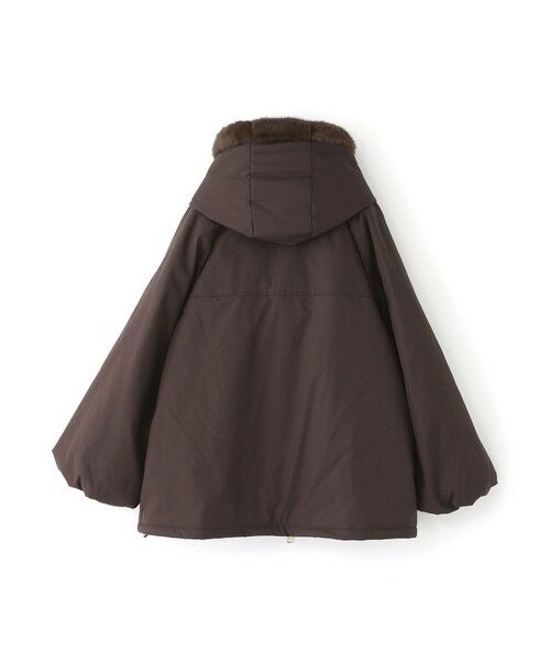 BIANCA / ビアンカ その他アウター | 【ファー取り外し2WAY】マットツイルフェイクファー | 詳細5