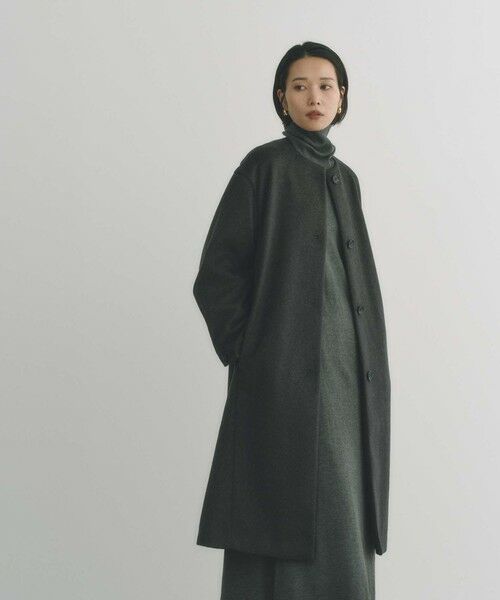 BIANCA / ビアンカ その他アウター | 【BAILA12月号掲載】【洗えるアウター】ミディ丈コクーンコート | 詳細1