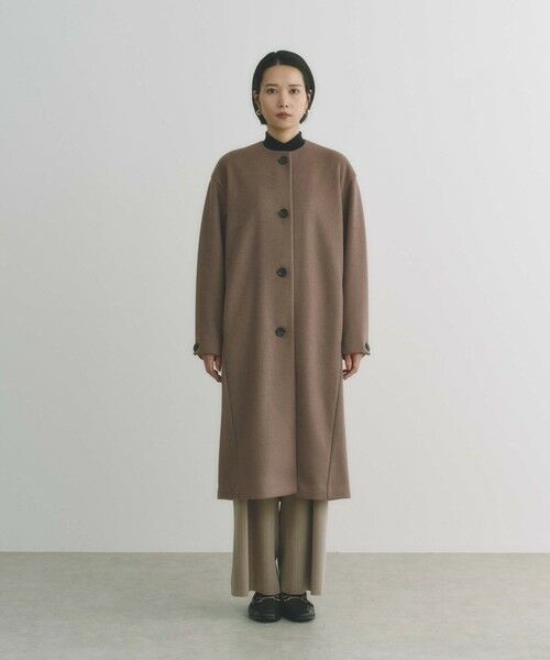 BIANCA / ビアンカ その他アウター | 【BAILA12月号掲載】【洗えるアウター】ミディ丈コクーンコート | 詳細11