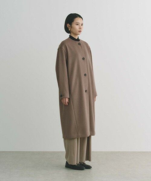 BIANCA / ビアンカ その他アウター | 【BAILA12月号掲載】【洗えるアウター】ミディ丈コクーンコート | 詳細13