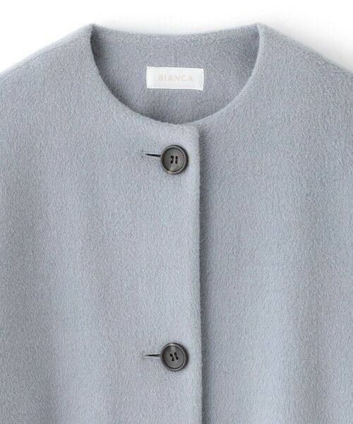 BIANCA / ビアンカ その他アウター | 【BAILA12月号掲載】【洗えるアウター】ミディ丈コクーンコート | 詳細15