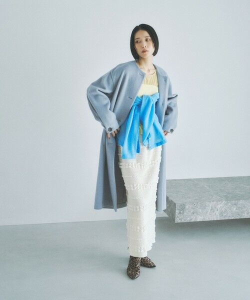 BIANCA / ビアンカ その他アウター | 【BAILA12月号掲載】【洗えるアウター】ミディ丈コクーンコート | 詳細3