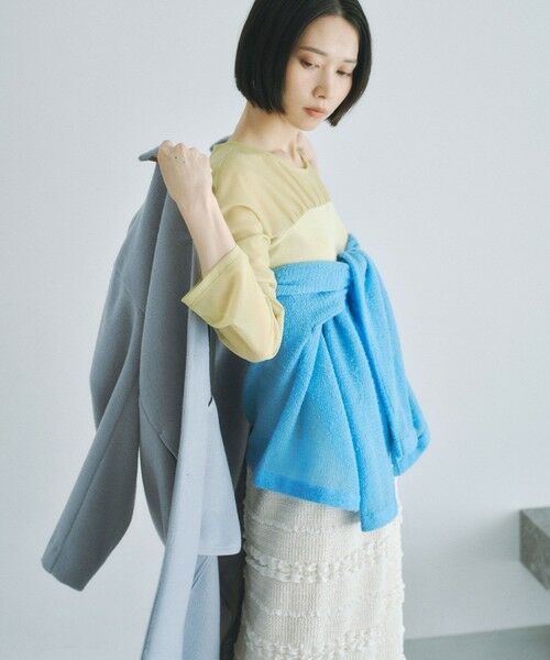 BIANCA / ビアンカ その他アウター | 【BAILA12月号掲載】【洗えるアウター】ミディ丈コクーンコート | 詳細5