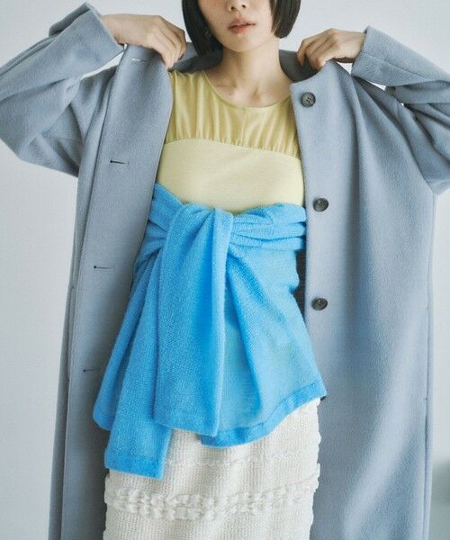 BIANCA / ビアンカ その他アウター | 【BAILA12月号掲載】【洗えるアウター】ミディ丈コクーンコート | 詳細6