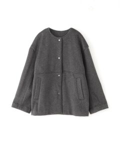 BIANCA / ビアンカ その他アウター | 【着回し抜群】ブルゾンライクニットアウター