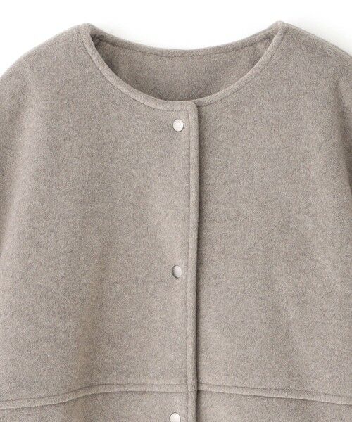 BIANCA / ビアンカ その他アウター | 【着回し抜群】ブルゾンライクニットアウター | 詳細7