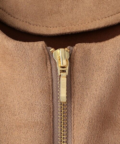 BIANCA / ビアンカ その他アウター | 【ON/OFF着回し】スエードライクジップアップブルゾン | 詳細21