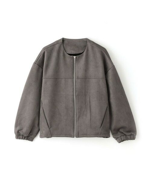 BIANCA / ビアンカ その他アウター | 【ON/OFF着回し】スエードライクジップアップブルゾン | 詳細29
