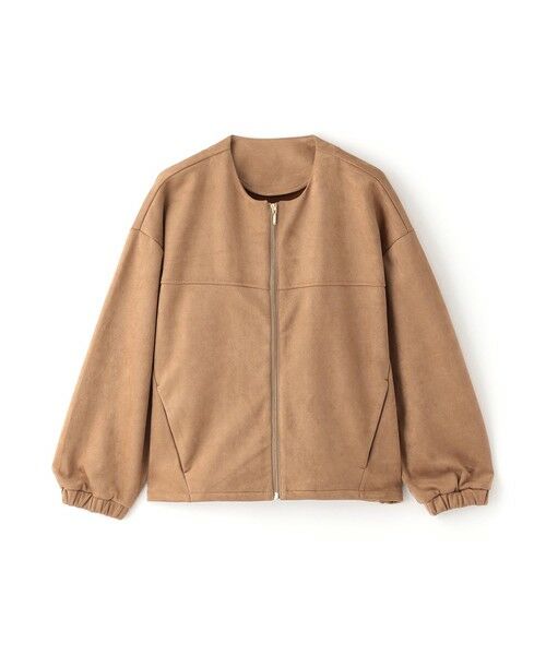 BIANCA / ビアンカ その他アウター | 【ON/OFF着回し】スエードライクジップアップブルゾン | 詳細30