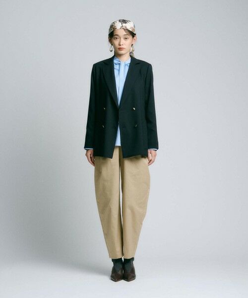 BIANCA / ビアンカ その他アウター | 【BAILA12月号掲載】【着回し抜群】洗えるダブルジャケット | 詳細10