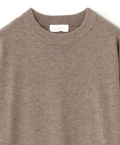 BIANCA / ビアンカ ロング・マキシ丈ワンピース | 【＠BAILA掲載】【ネック取り外し2WAY】ニットロングワンピース | 詳細13