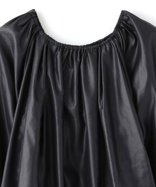 BIANCA / ビアンカ シャツ・ブラウス | 【BAILA12月号掲載】【BAILAコラボ企画】レザー見えバルーン3WAYブラウス | 詳細9