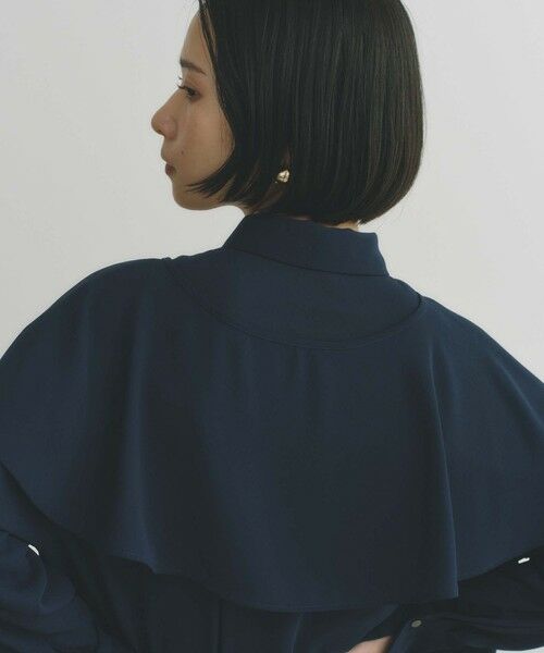 BIANCA / ビアンカ シャツ・ブラウス | 【2WAYでオンオフ楽しめる】ケープコンビブラウス | 詳細11