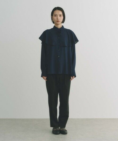 BIANCA / ビアンカ シャツ・ブラウス | 【2WAYでオンオフ楽しめる】ケープコンビブラウス | 詳細12