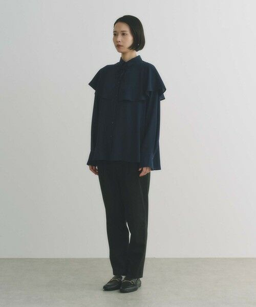 BIANCA / ビアンカ シャツ・ブラウス | 【2WAYでオンオフ楽しめる】ケープコンビブラウス | 詳細13