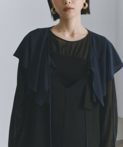 BIANCA / ビアンカ シャツ・ブラウス | 【2WAYでオンオフ楽しめる】ケープコンビブラウス | 詳細19