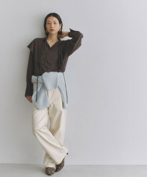 BIANCA / ビアンカ シャツ・ブラウス | 【2WAYでオンオフ楽しめる】ケープコンビブラウス | 詳細2