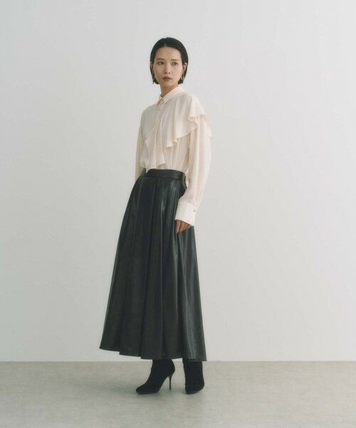 BIANCA / ビアンカ シャツ・ブラウス | 【2WAYでオンオフ楽しめる】ケープコンビブラウス | 詳細5