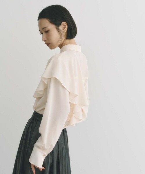 BIANCA / ビアンカ シャツ・ブラウス | 【2WAYでオンオフ楽しめる】ケープコンビブラウス | 詳細6