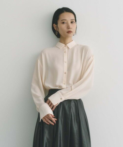 BIANCA / ビアンカ シャツ・ブラウス | 【2WAYでオンオフ楽しめる】ケープコンビブラウス | 詳細8
