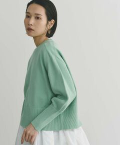 BIANCA / ビアンカ ニット・セーター | 【着回し抜群】スウェットライクニットプルオーバー