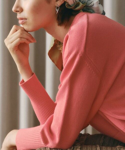 BIANCA / ビアンカ ニット・セーター | 【着回し抜群】スウェットライクニットプルオーバー | 詳細11