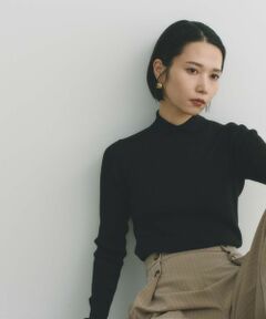 BIANCA / ビアンカ ニット・セーター | 【＠BAILA掲載】【スッキリ小顔見え】ネックポイントニットプルオーバー