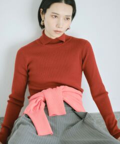 BIANCA / ビアンカ ニット・セーター | 【＠BAILA掲載】【スッキリ小顔見え】ネックポイントニットプルオーバー