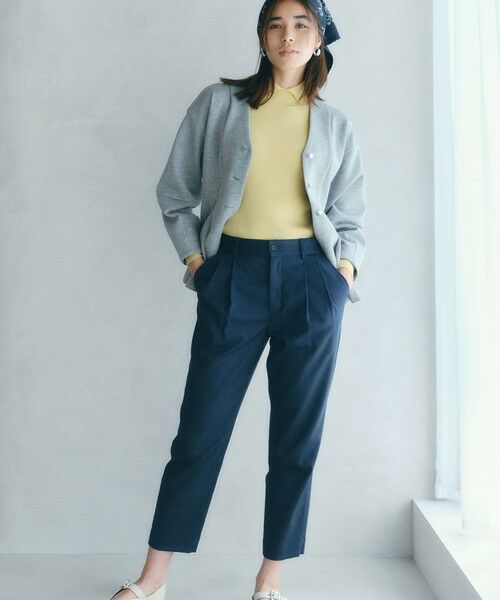 BIANCA / ビアンカ ニット・セーター | 【＠BAILA掲載】【スッキリ小顔見え】ネックポイントニットプルオーバー | 詳細22