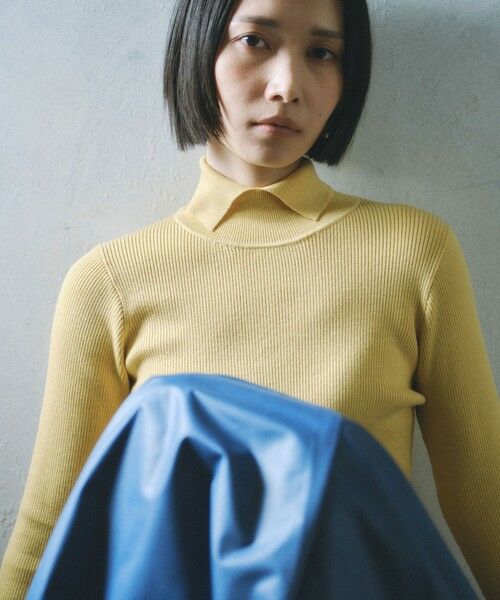 BIANCA / ビアンカ ニット・セーター | 【＠BAILA掲載】【スッキリ小顔見え】ネックポイントニットプルオーバー | 詳細26