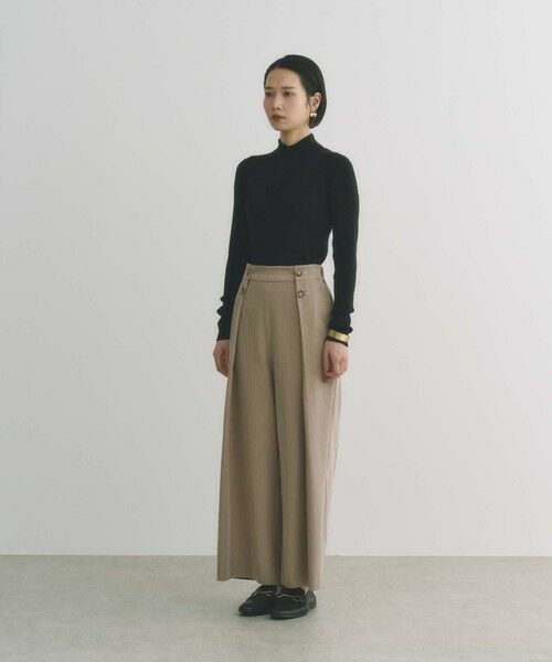 BIANCA / ビアンカ ニット・セーター | 【＠BAILA掲載】【スッキリ小顔見え】ネックポイントニットプルオーバー | 詳細9